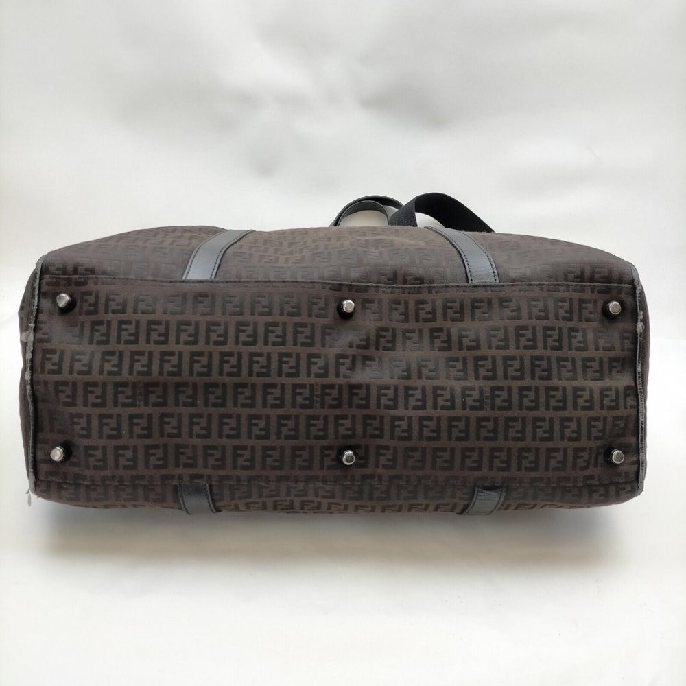 Fendi Shoulder Bag Brown Canvas TRAVEL BAG  DIAPER BAG - Picture 6 of 16